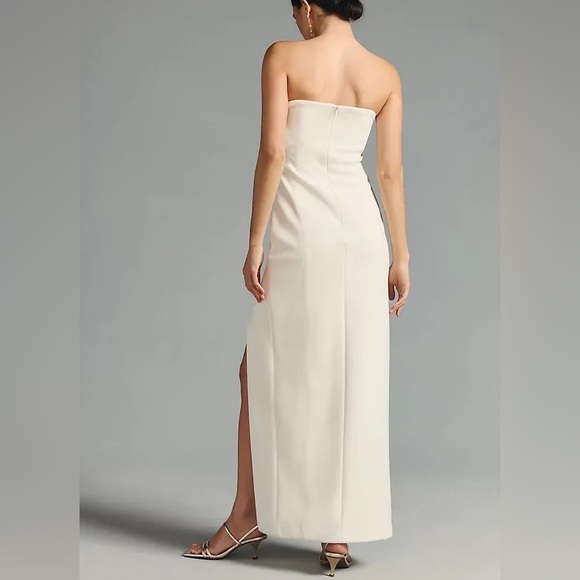 Misha Strapless Cutout Slit Dress - Picture 3 of 6